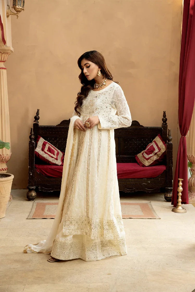 Picture of <!--asq-->Manahils - Kurti-B-007-Off White - Available at Raja Sahib