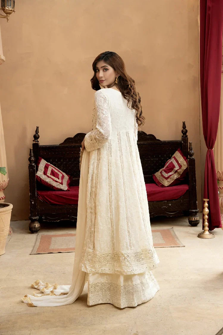 Picture of <!--asq-->Manahils - Kurti-B-007-Off White - Available at Raja Sahib