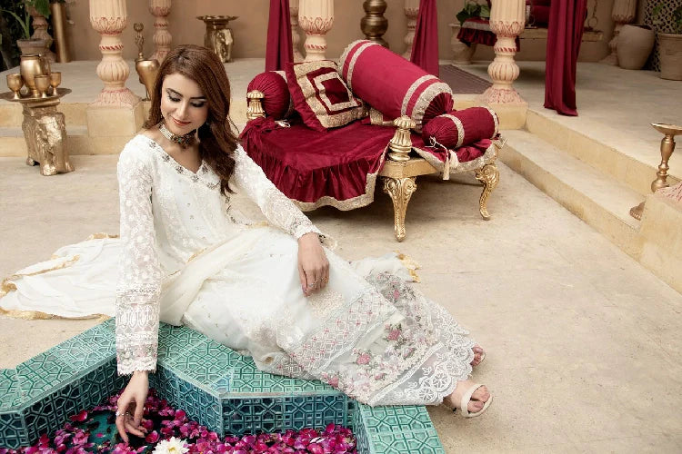 Picture of <!--asr-->Manahils - Angrakha-B-008-Off White - Available at Raja Sahib