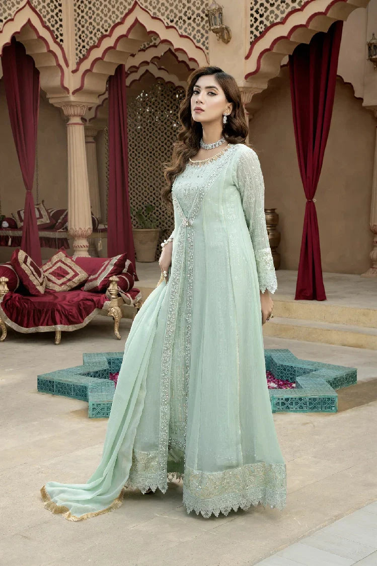 Picture of <!--ase-->Manahils - Kurti-B-005-Aqua - Available at Raja Sahib