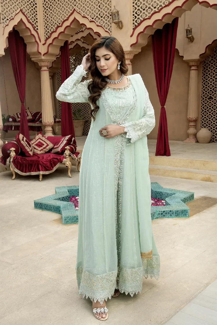 Picture of <!--ase-->Manahils - Kurti-B-005-Aqua - Available at Raja Sahib