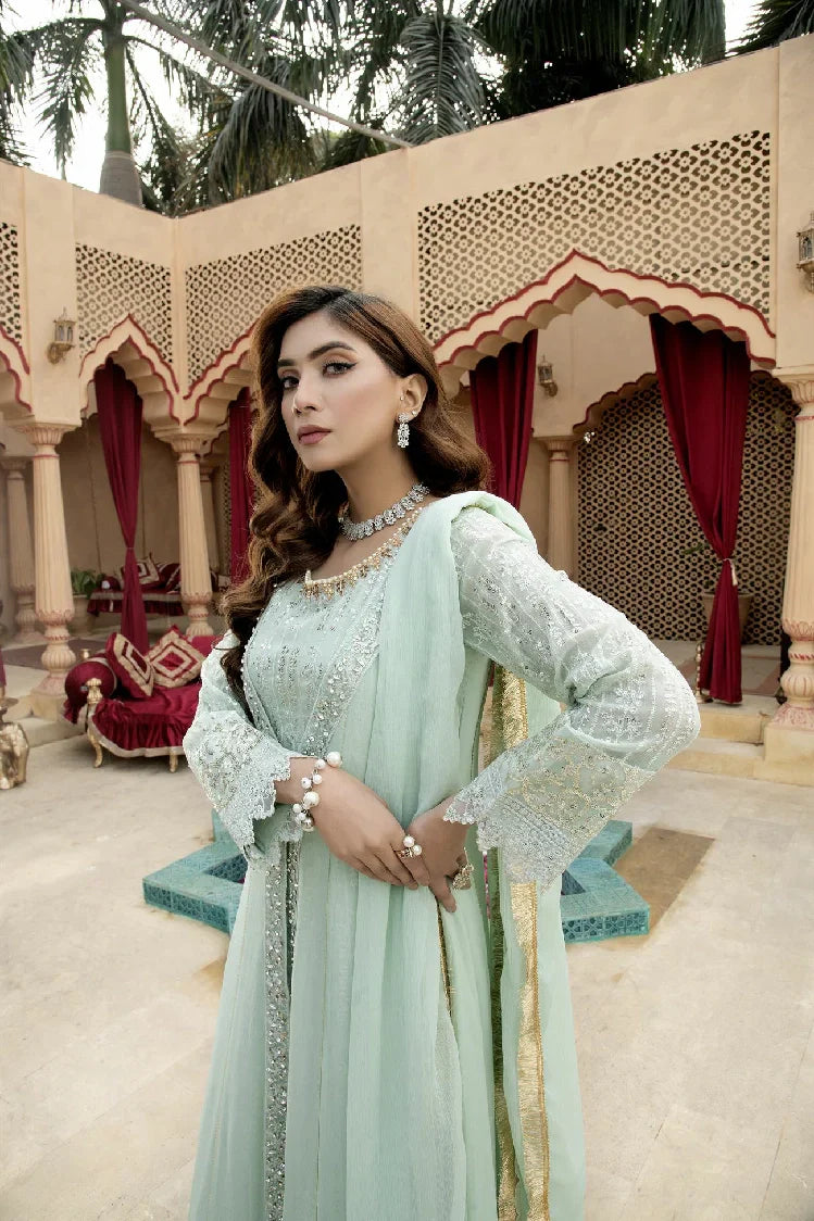 Picture of <!--ase-->Manahils - Kurti-B-005-Aqua - Available at Raja Sahib
