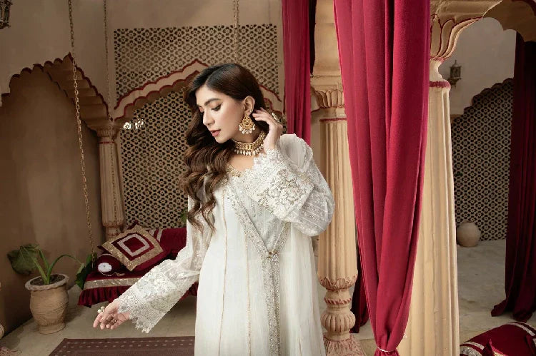 Picture of <!--asd-->Manahils - Kurti-B-005-Off White - Available at Raja Sahib