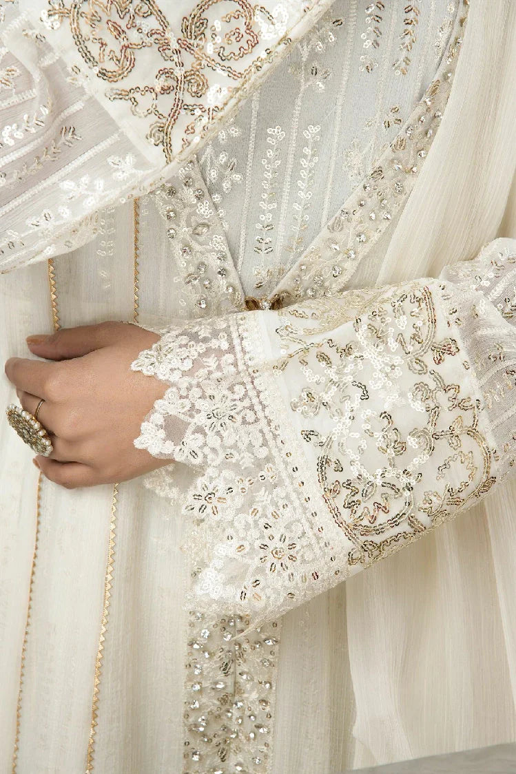 Picture of <!--asd-->Manahils - Kurti-B-005-Off White - Available at Raja Sahib