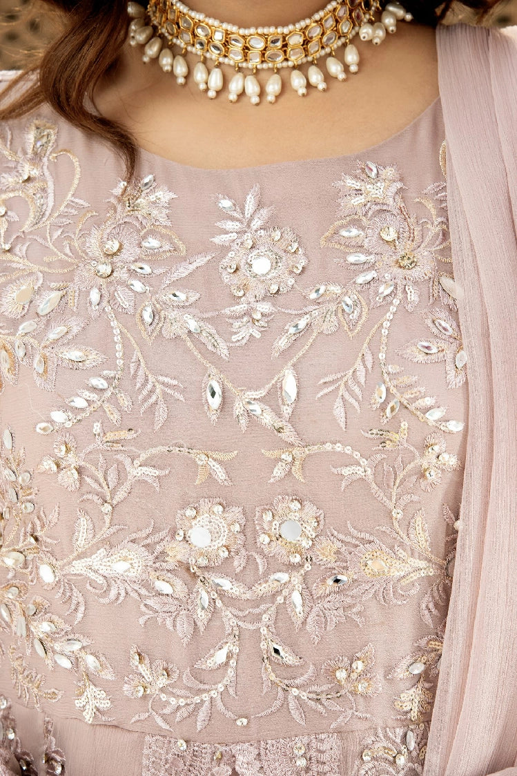 Picture of <!--asj-->Manahils - Kurti-B-006-Lilac - Available at Raja Sahib