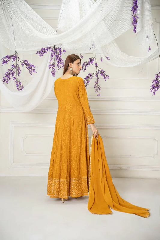 Picture of <!--ati-->Manahils - Kurti-099-Copper Orange - Available at Raja Sahib