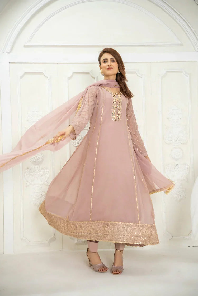 Picture of <!--atl-->Manahils - Kurti 123-Lilac - Available at Raja Sahib