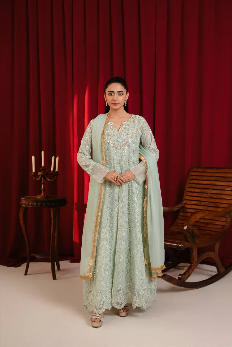 Picture of <!--awc-->Manahils - K-136-Mint Green - Available at Raja Sahib