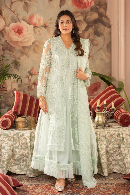 Manahils - Rang Nirala Collection - K-148-Mint Green