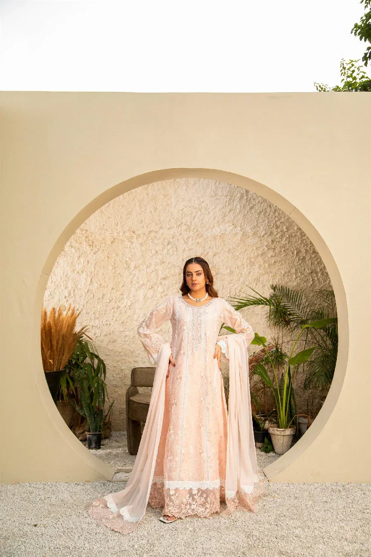 Picture of <!--atx-->Manahils - K-152-Peach - Available at Raja Sahib