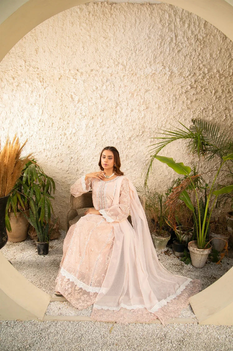 Picture of <!--atx-->Manahils - K-152-Peach - Available at Raja Sahib