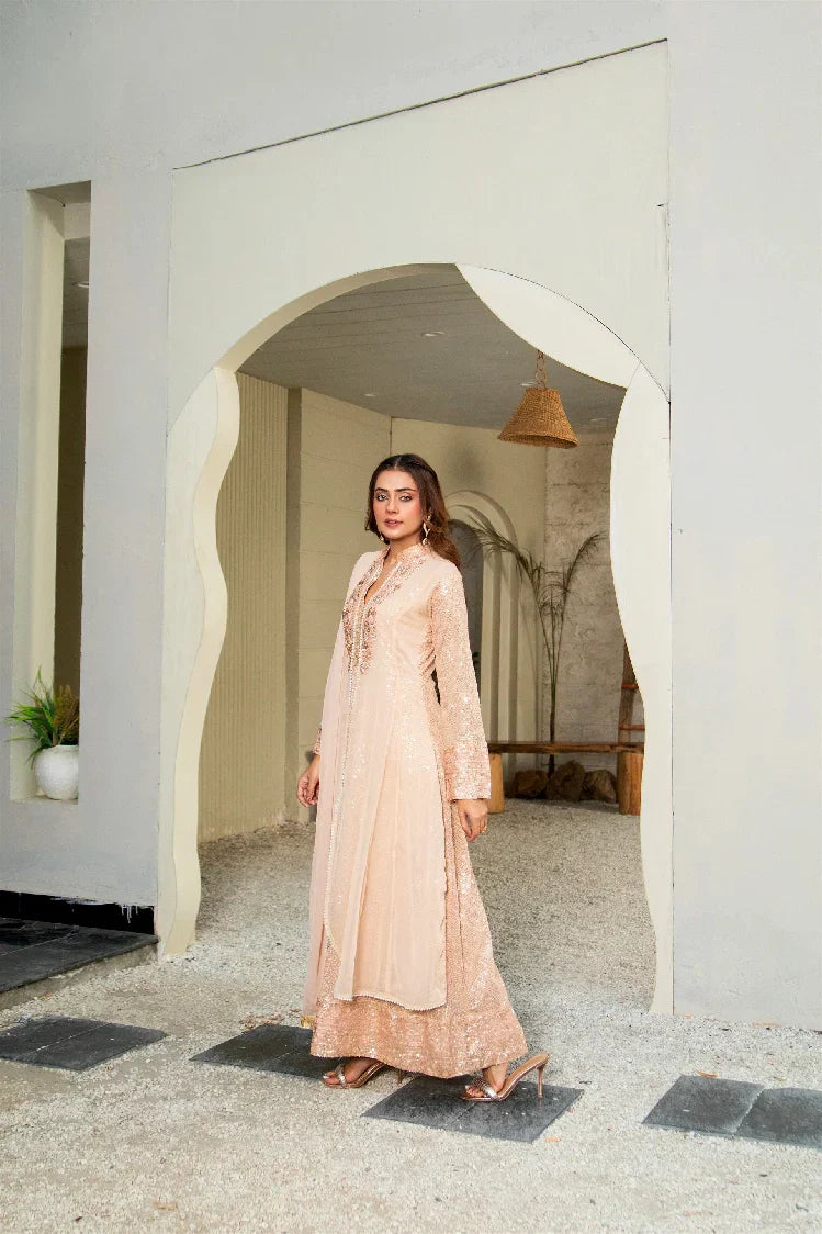 Picture of <!--atu-->Manahils - K-147-Peach - Available at Raja Sahib