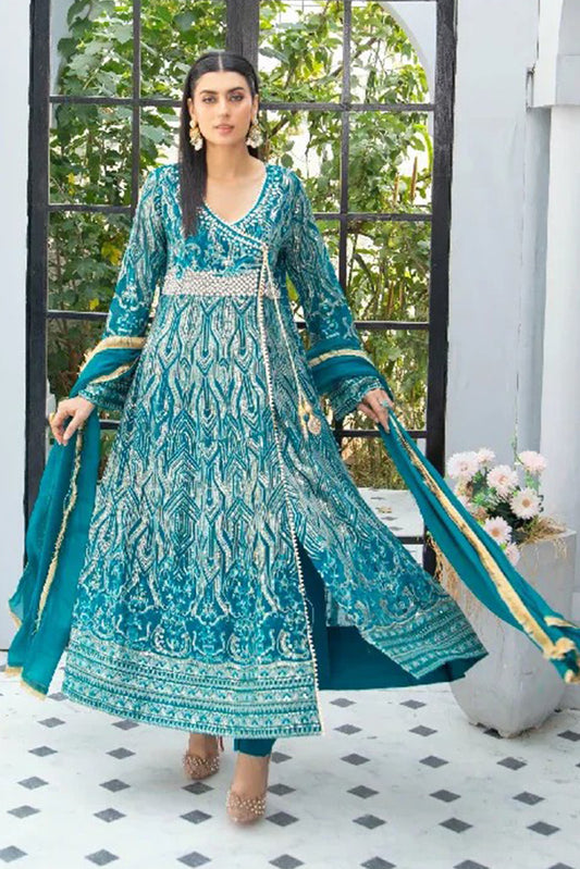 Manahils - Kurti 105-Teal