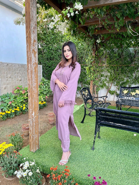 Picture of Manahils - Threaded Love Lalic - Available at Raja Sahib