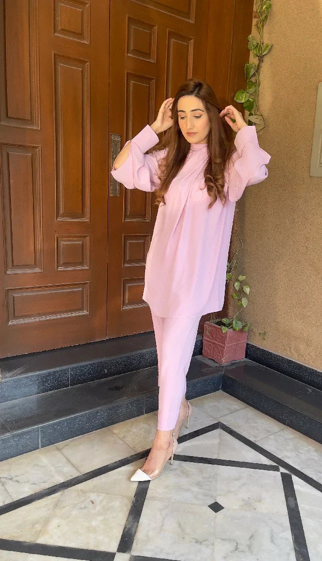 Picture of Manahils - Lilac Knot Set - Available at Raja Sahib