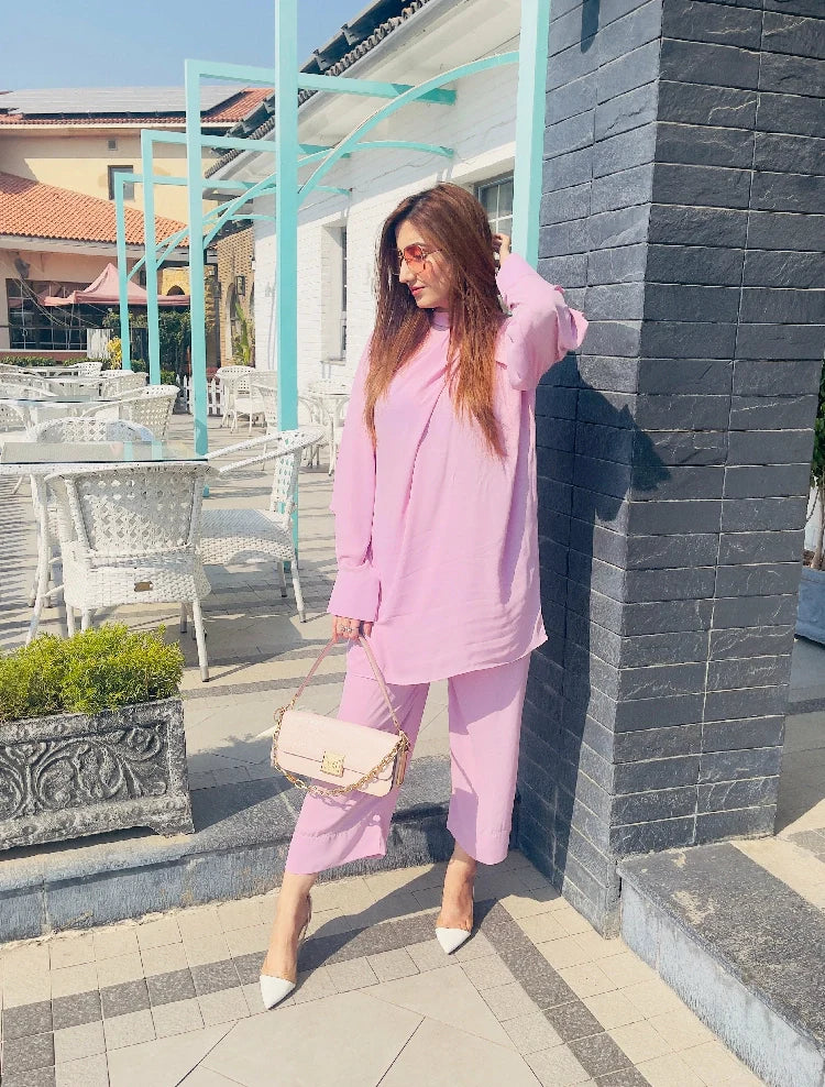 Picture of Manahils - Lilac Knot Set - Available at Raja Sahib