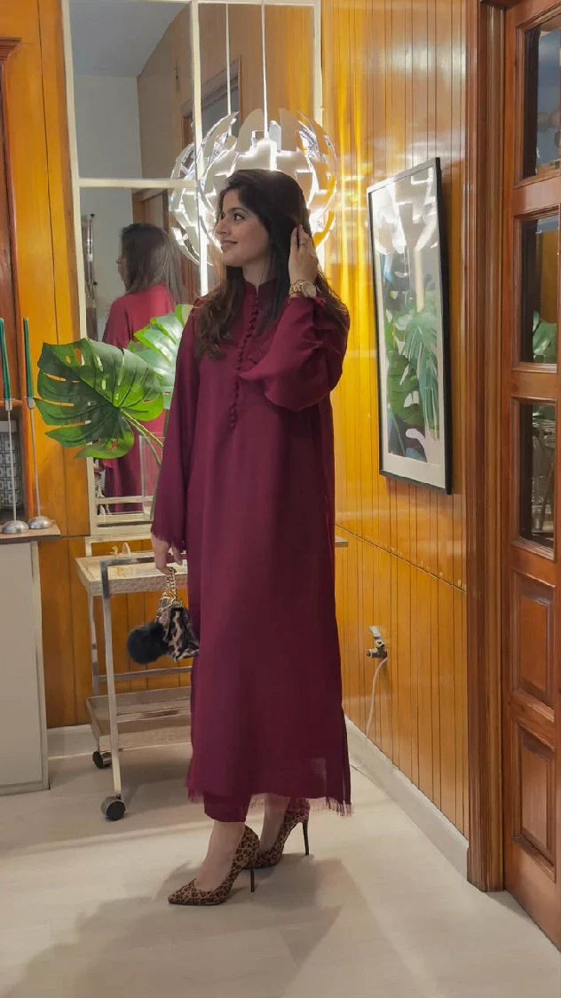 Picture of Manahils - Meera Set (Button+Fringes) - Available at Raja Sahib