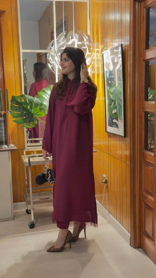 Picture of Manahils - Meera Set (Button+Fringes) - Available at Raja Sahib