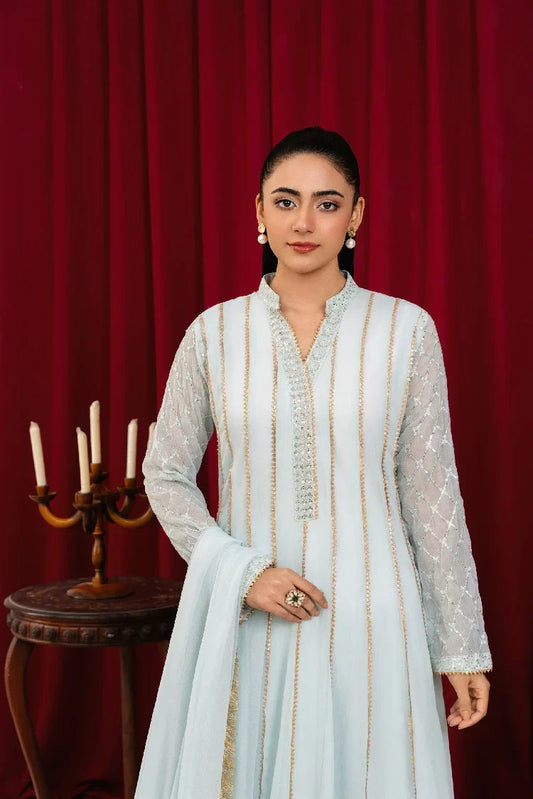 Picture of <!--awb-->Manahils - Maxi-106-Ice Blue - Available at Raja Sahib