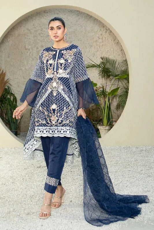 Manahils - Mlt-01-Navy Blue