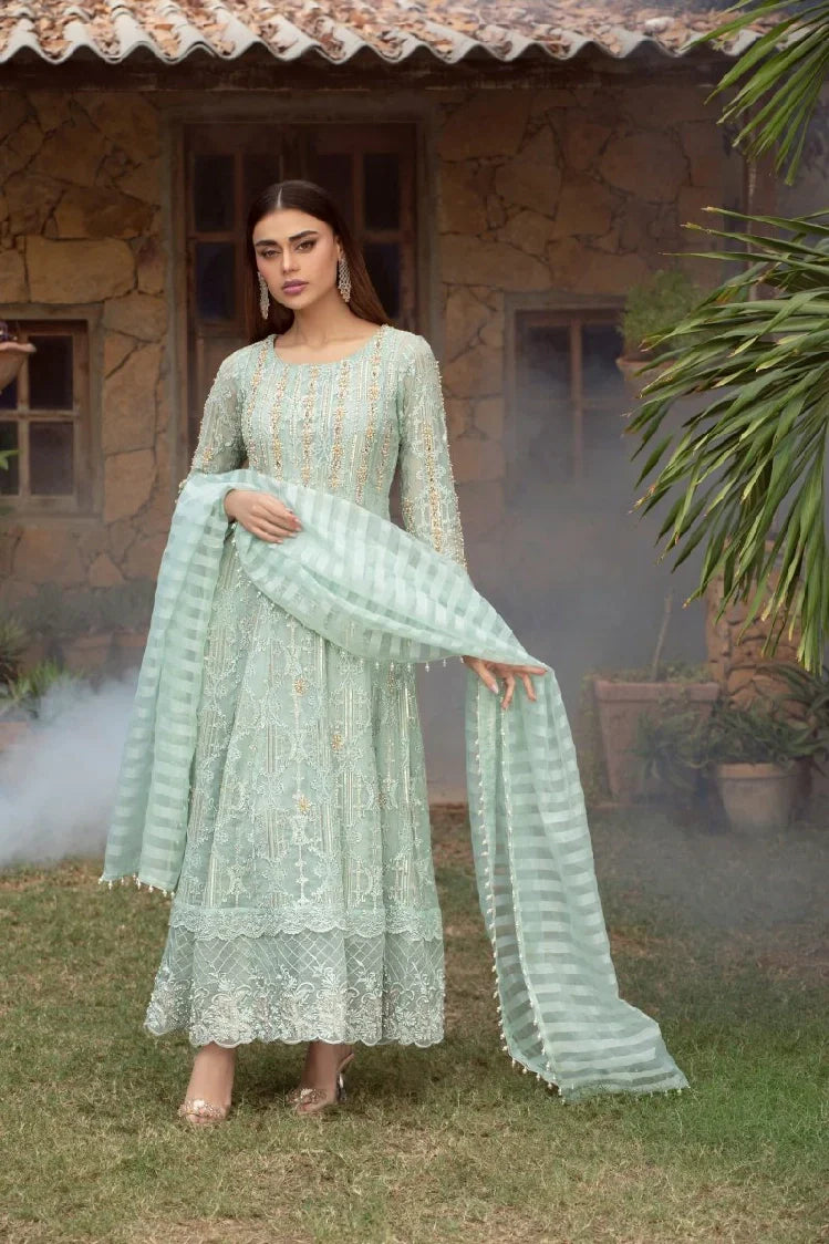 Picture of <!--avr-->Manahils - K-169-Mint Vogue - Available at Raja Sahib