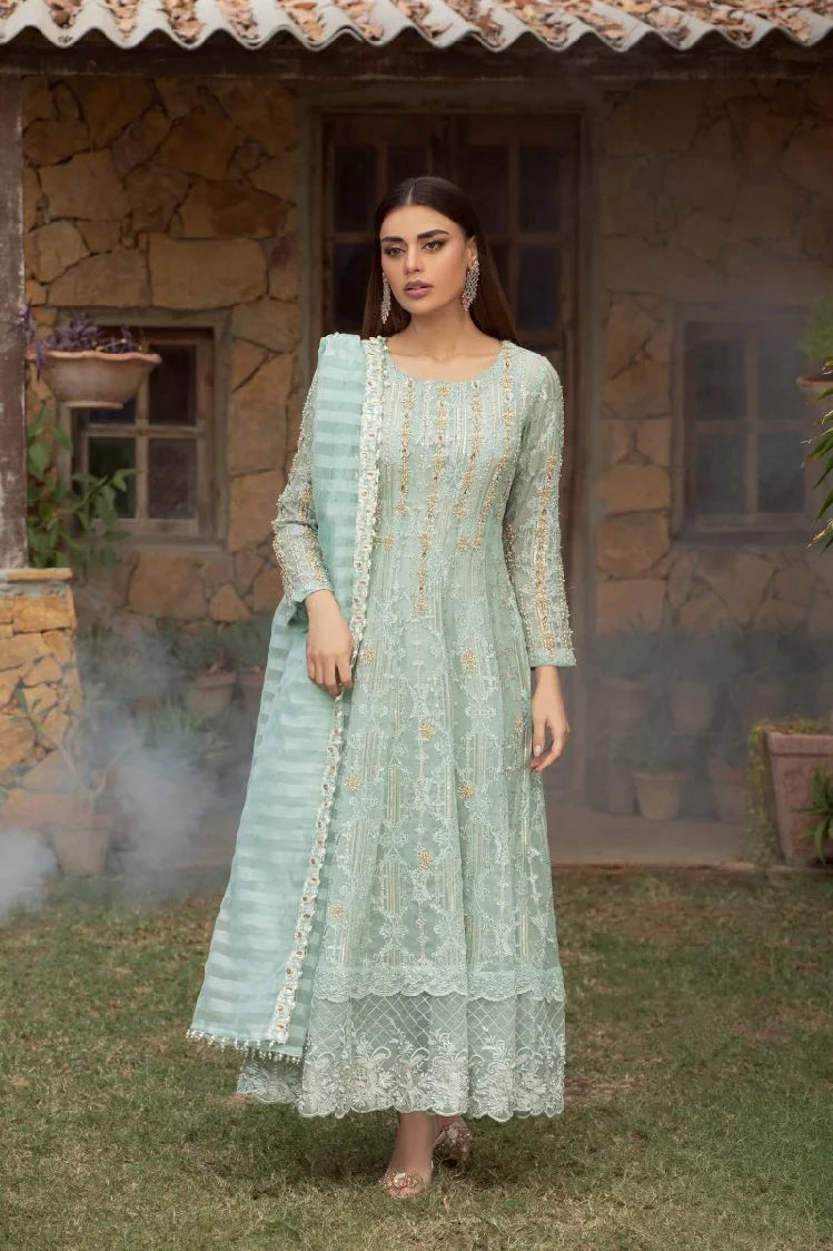 Picture of <!--avr-->Manahils - K-169-Mint Vogue - Available at Raja Sahib