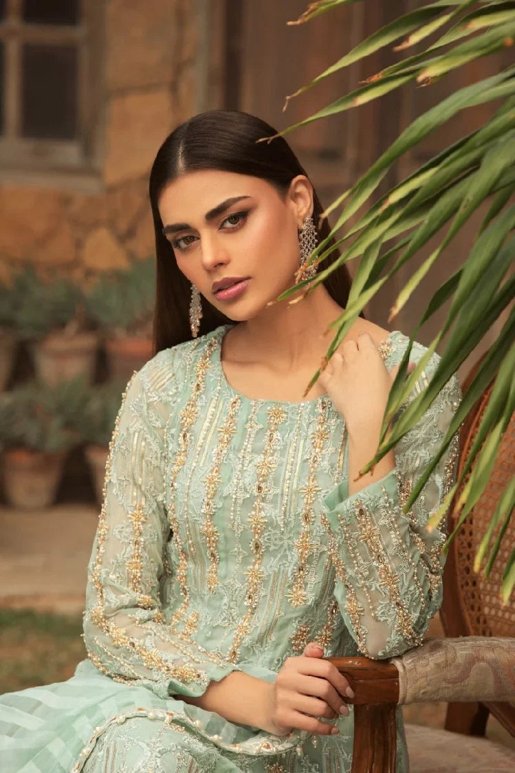 Picture of <!--avr-->Manahils - K-169-Mint Vogue - Available at Raja Sahib