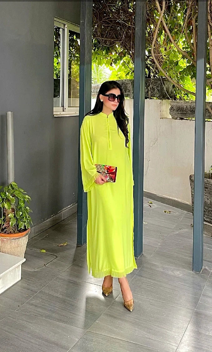 Picture of Manahils - Neon Fringes - Available at Raja Sahib