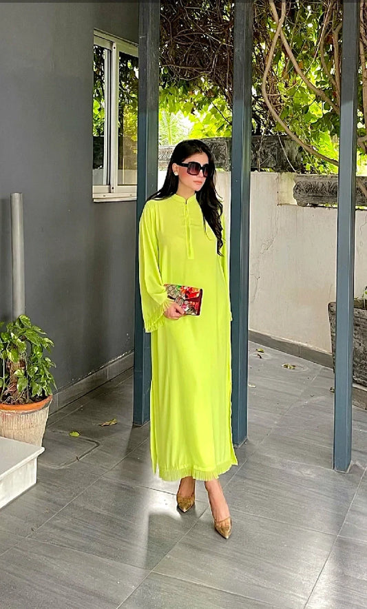 Picture of Manahils - Neon Fringes - Available at Raja Sahib