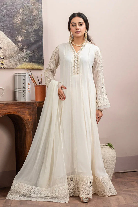 Manahils - Rang Nirala Collection - K-165-Off White