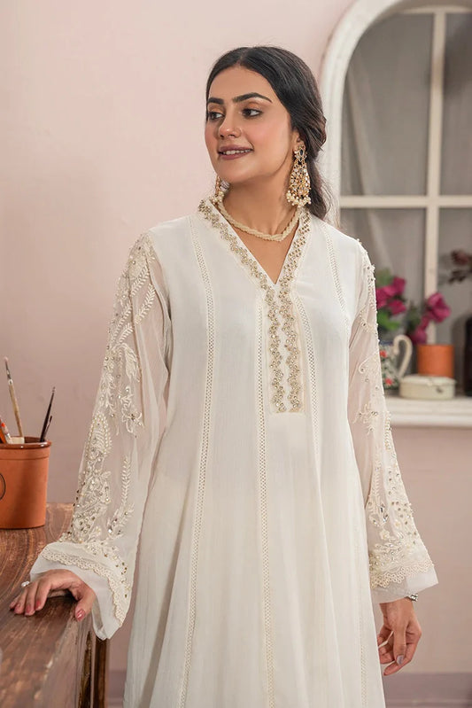 Manahils - Rang Nirala Collection - K-165-Off White