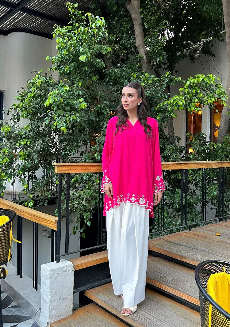 Picture of Manahils - Pink Flair - Available at Raja Sahib