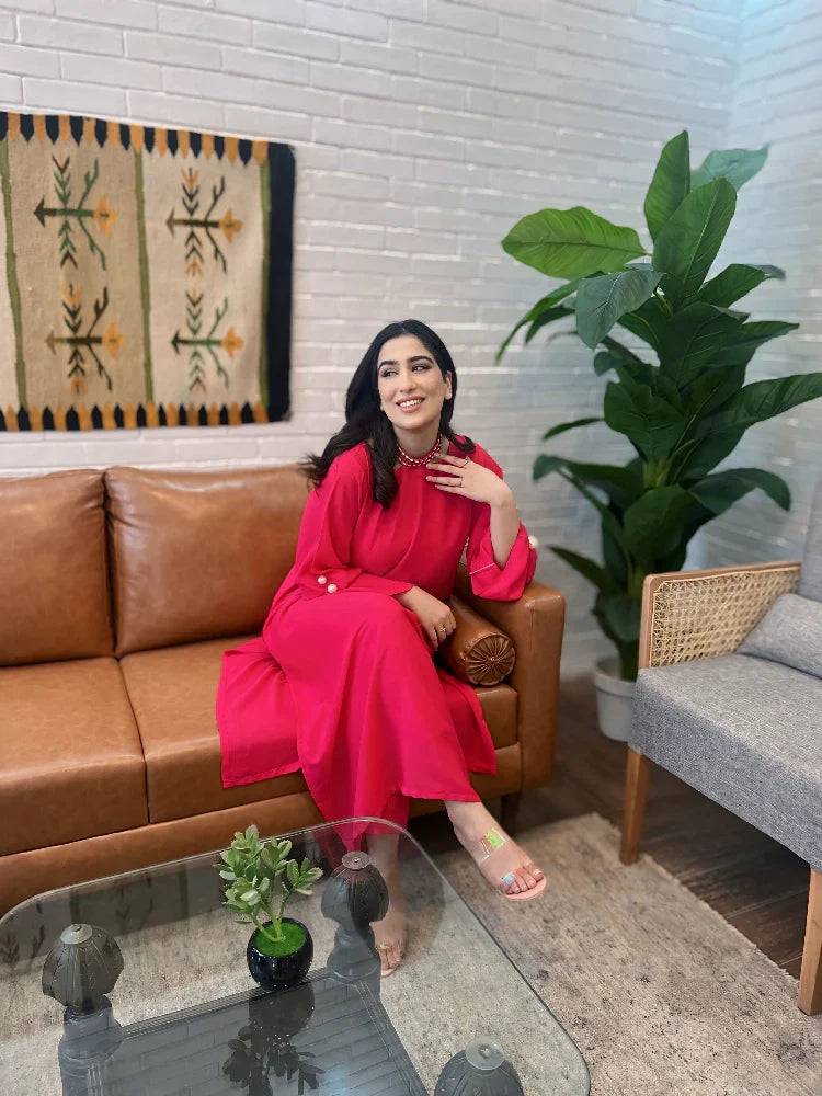 Picture of Manahils - Pink Pearls - Available at Raja Sahib