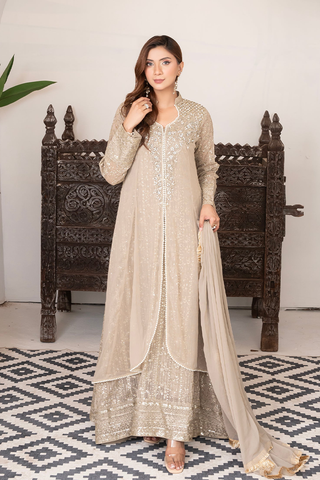 Manahils - Ishq-e-Murshid Pret - SW 04-Beige