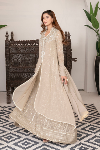 Manahils - Ishq-e-Murshid Pret - SW 04-Beige