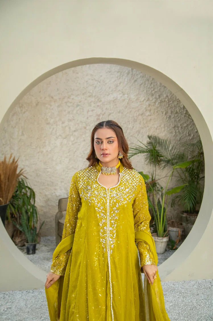 Picture of <!--auc-->Manahils - Sw 04-Mustard - Available at Raja Sahib