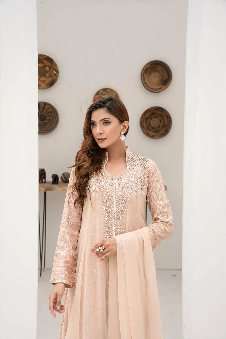 Picture of <!--atd-->Manahils - Sw 04-Peach - Available at Raja Sahib