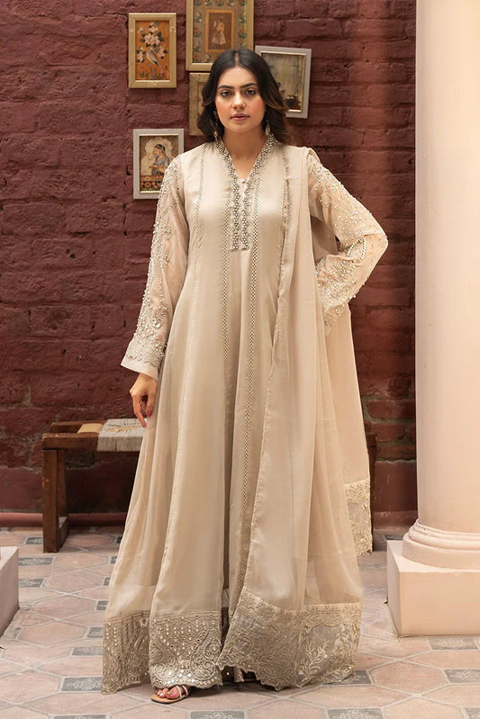 Manahils - Rang Nirala Collection - K-165-Tan Brown