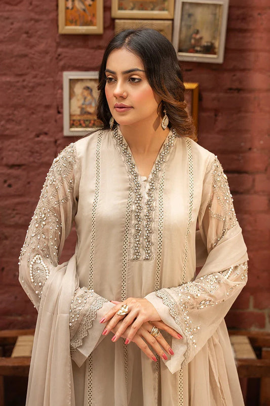 Manahils - Rang Nirala Collection - K-165-Tan Brown