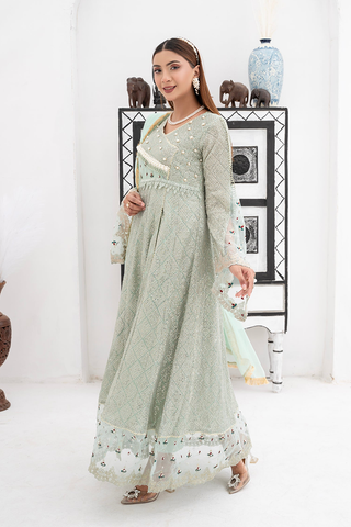 Manahils - Ishq-e-Murshid Pret - WA 01-Pastel Green