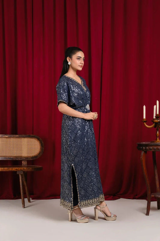 Picture of <!--awh-->Manahils - Wa 03-Navy Blue - Available at Raja Sahib