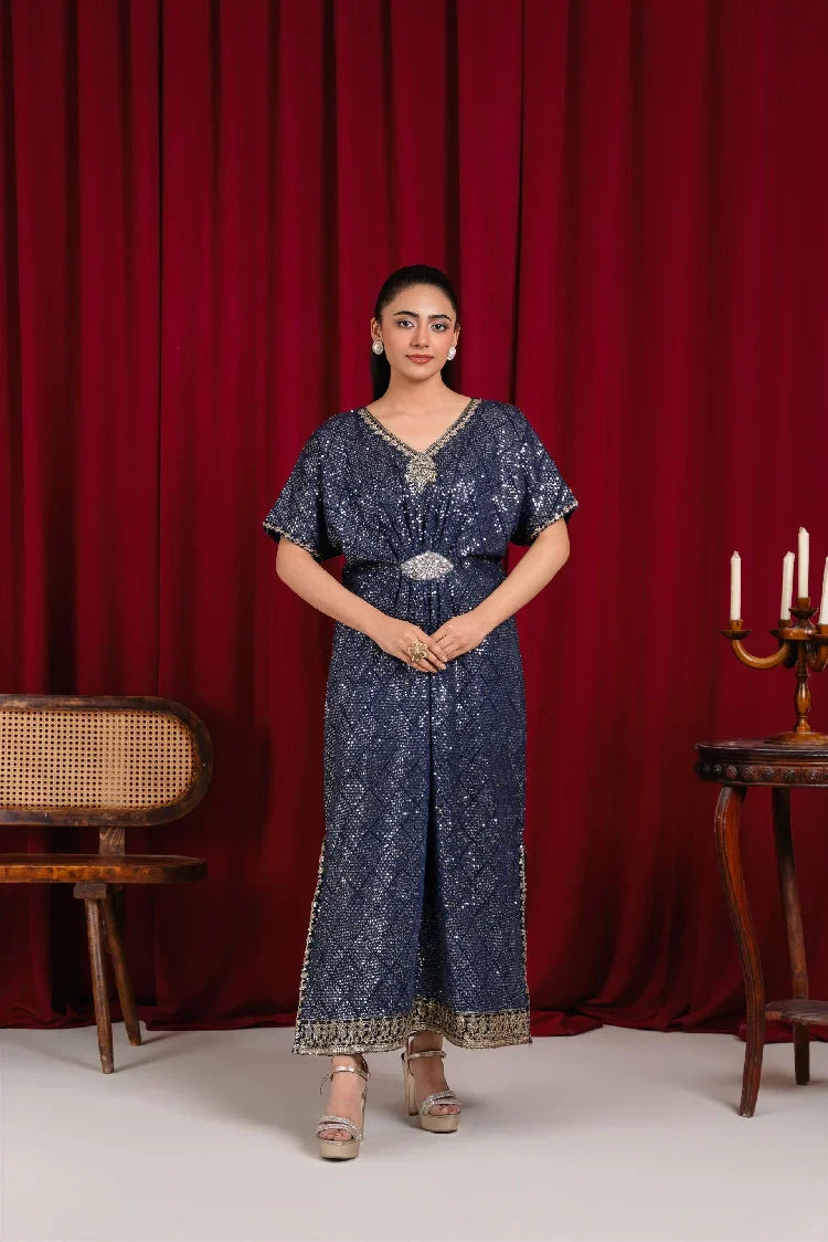 Picture of <!--awh-->Manahils - Wa 03-Navy Blue - Available at Raja Sahib