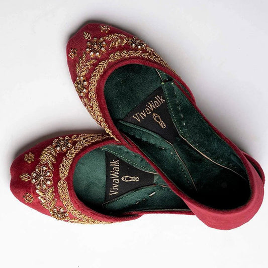 Picture of Viva Walk - Heritage Hue - Maroon Medley - Available at Raja Sahib