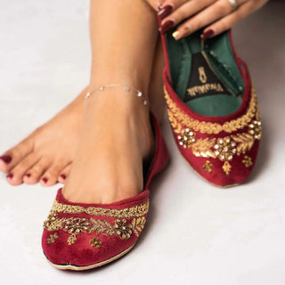 Picture of Viva Walk - Heritage Hue - Maroon Medley - Available at Raja Sahib