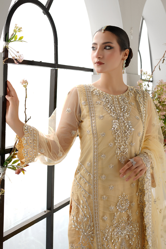 Picture of Layout - Elegance Unstitched Embroidered Collection - Maya - Available at Raja Sahib