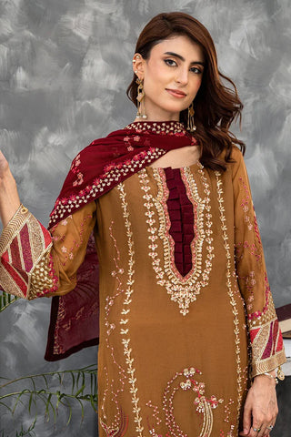 Picture of Maherposh - Maher e Bahar RTW Collection - MB-1014 - Larzish - Available at Raja Sahib