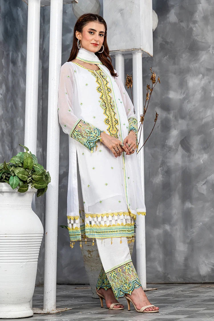 Picture of Maherposh - Maher e Bahar RTW Collection - MB-1016 - Zaira - Available at Raja Sahib