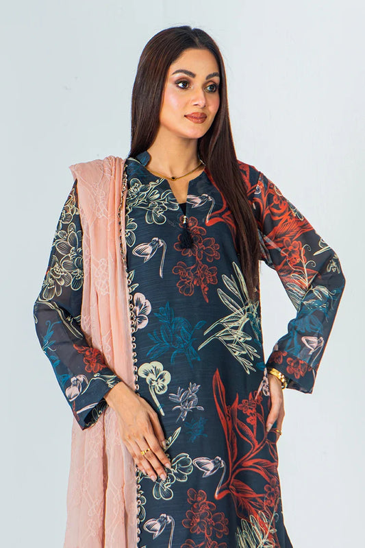 Picture of Mahnoor Ejaz - Noor Printed Pret Collection - ME-SPC-002-P - Available at Raja Sahib