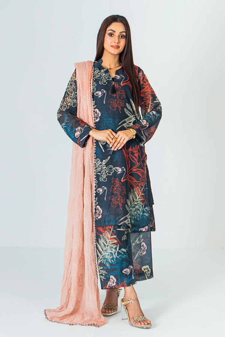 Picture of Mahnoor Ejaz - Noor Unstitch Printed Collection - ME-SPC-002 - Available at Raja Sahib