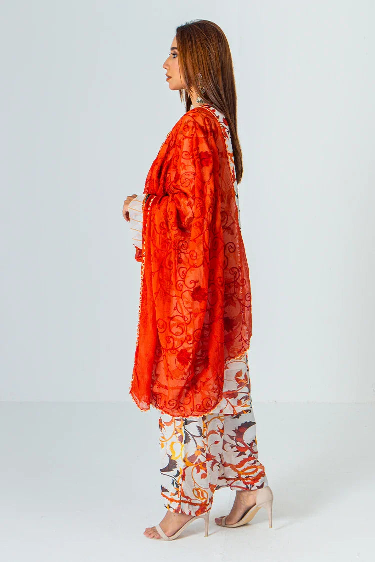 Picture of Mahnoor Ejaz - Noor Printed Pret Collection - ME-SPC-003-P - Available at Raja Sahib